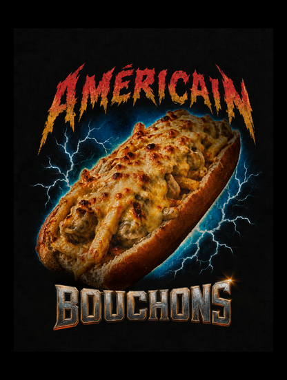 T-shirt homme  "Americain Bouchon" - Regular