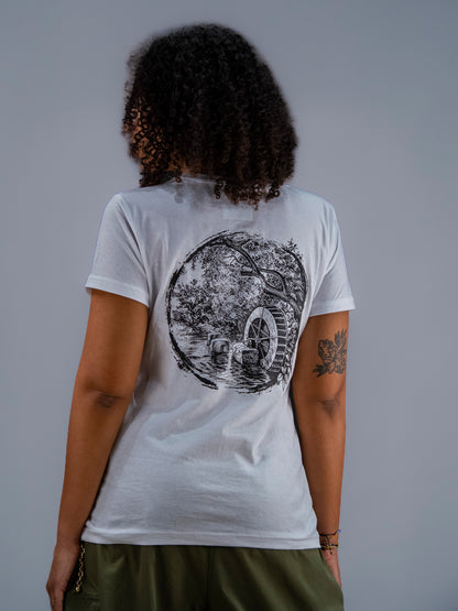T-shirt Femme "Tour des roches" - Cintré
