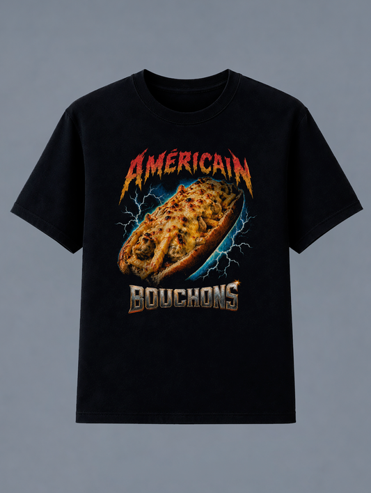T-shirt homme  "Americain Bouchon" - Regular