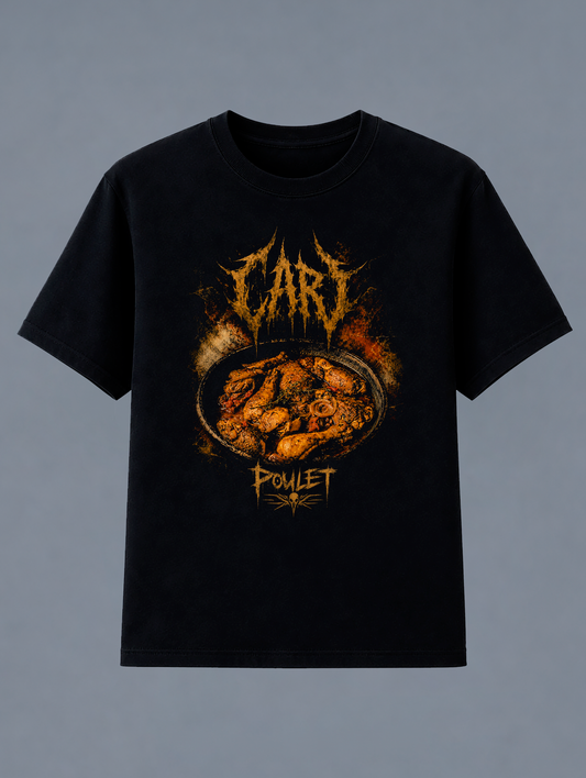 T-shirt homme  "Carri poulet" - Regular