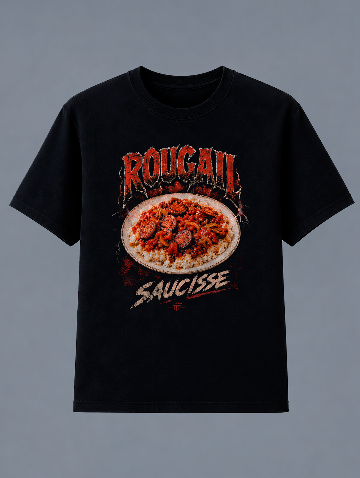 T-shirt homme  "Rougail saucisse" - Regular